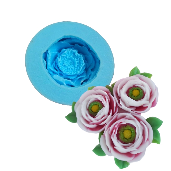 Khuôn Silicon Hoa Hồng Trà - LAI - SHH