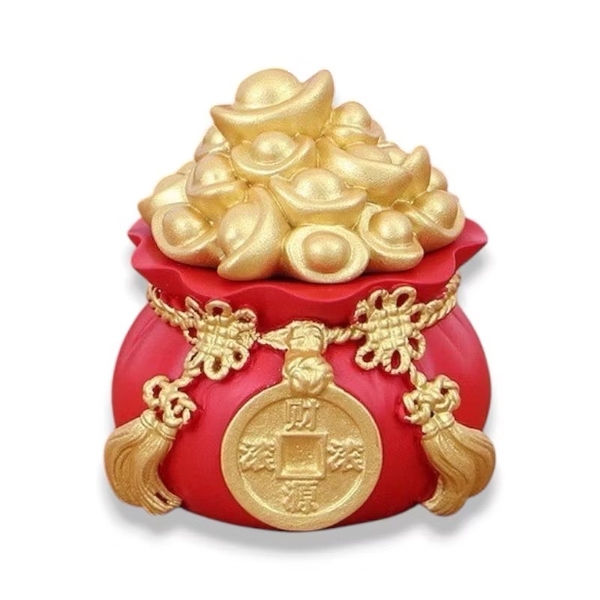 Khuôn Silicon - Túi Vàng - 6.5CM Đồng Tiền sale 75k