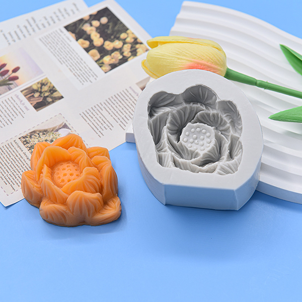 Khuôn Silicon Chè Sen - Sen Nở