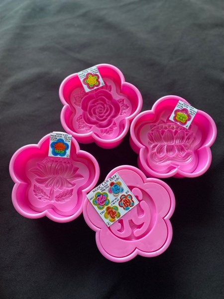 Khuôn Ấn Xôi - Mai 5 Cánh NL - 12cm - Hoa Sen