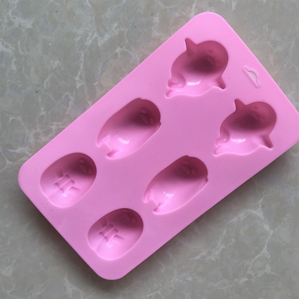 Khuôn Silicon - Con Ma Cute Vĩ 6c