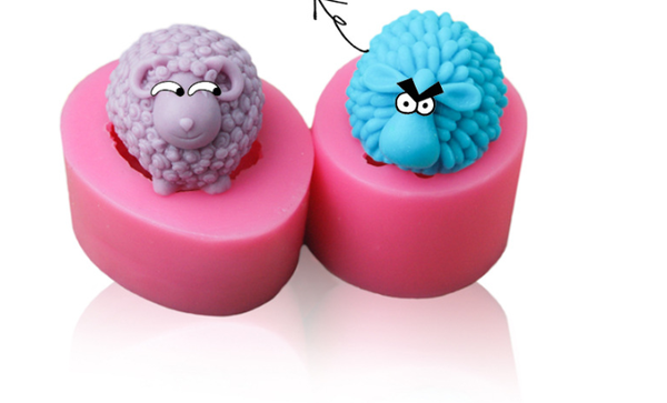 Khuôn Silicon - Động Vật - Cừu - Tai Xoắn