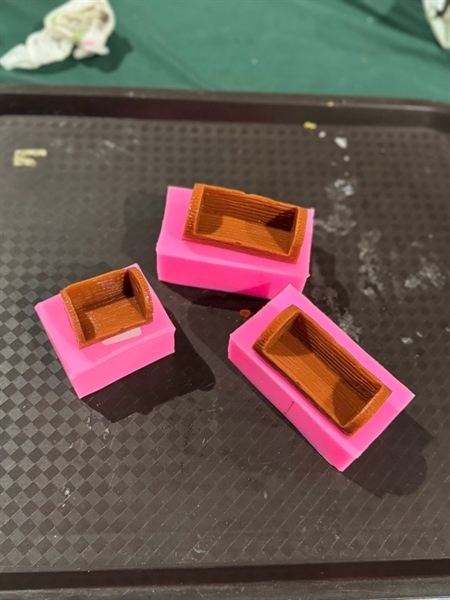 Khuôn Silicon - Khúc Gỗ - 9.6x5.3x6cm