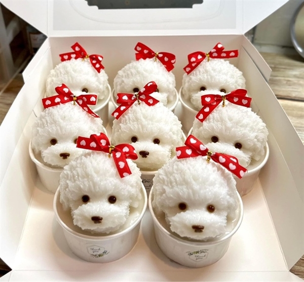 Khuôn Silicon - Động Vật - Mặt Chó  8cm