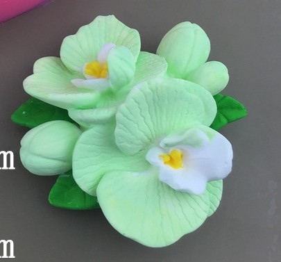 Khuôn Silicon - Hoa Lan Nằm - Chùm Hoa Lan Kèm Nụ