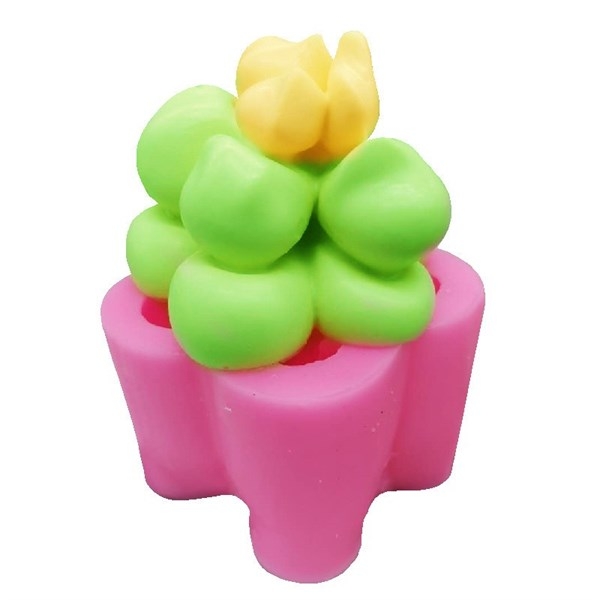 Khuôn Silicon - Sen Đá TIA - 7x6cm Mộng Nước