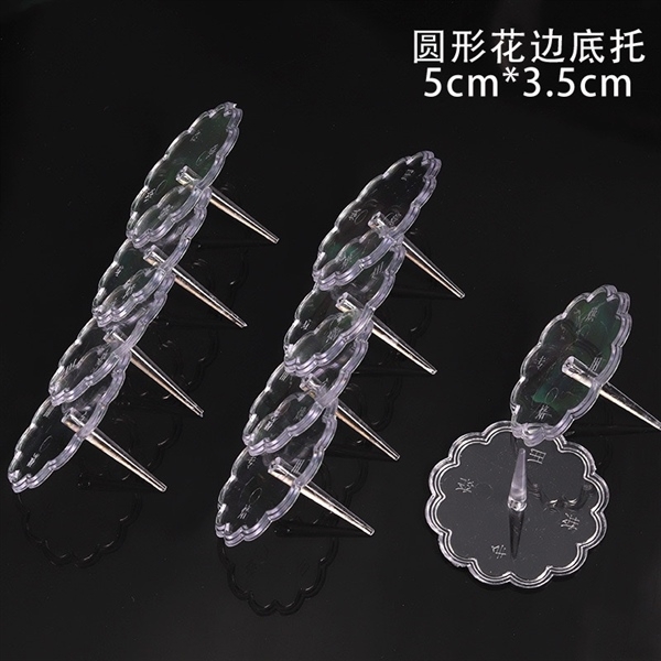 Ghim Chống Trượt 4D -Kèm Keo - Mai 5cm - Bọc 100