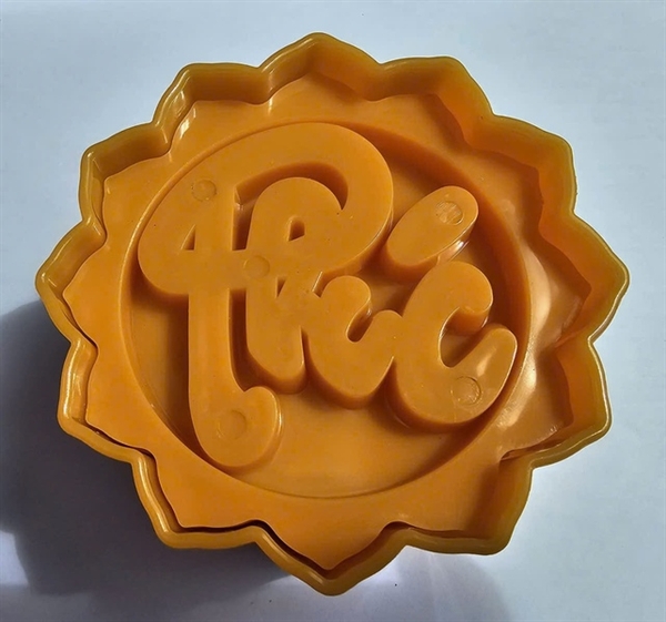 Khuôn Ấn Xôi Cánh Sen VT06 - Set 3 Phúc Lộc Thọ 10cm