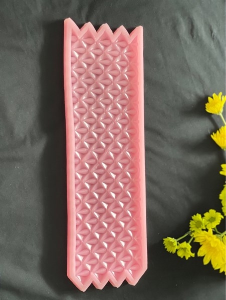 Khuôn Silicon - Viền Mảng 2D - Ô Nhọn LA07 - 32x11cm