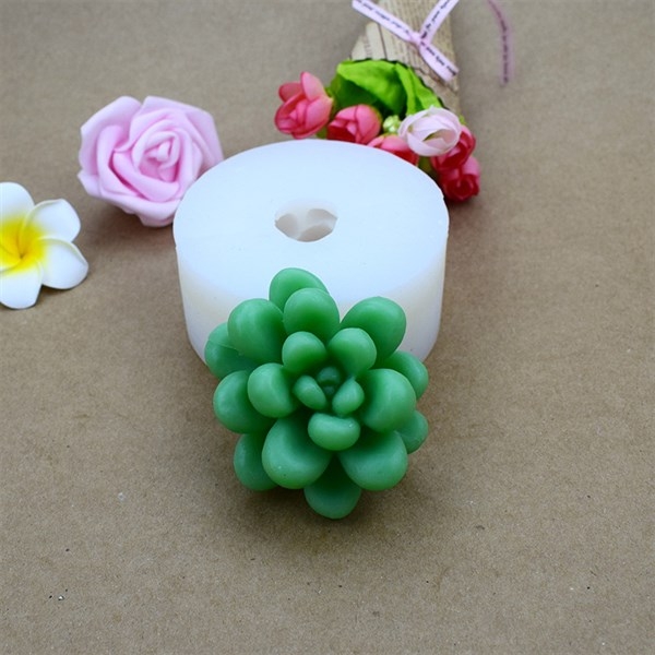 Khuôn Silicon - Sen Đá TIA Đất 7.6cm
