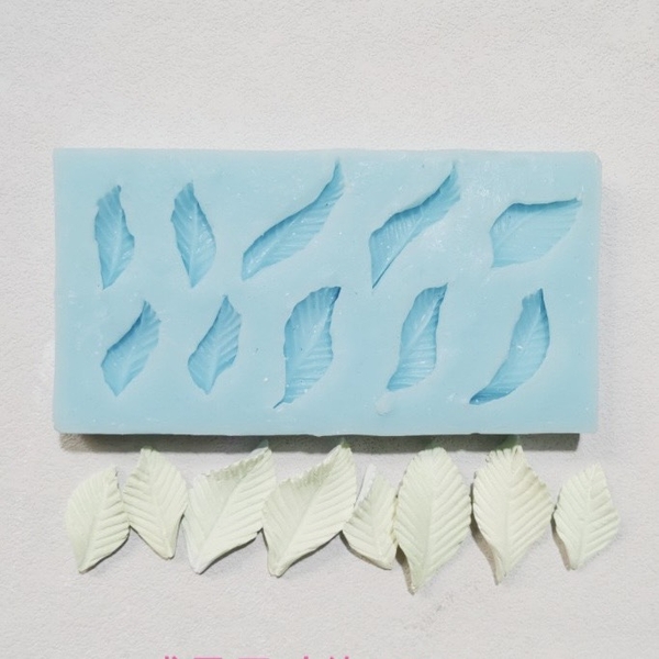 Khuôn Silicon - Lá Mẫu M1 - Gân Lớn