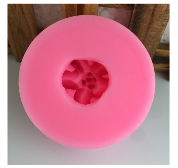 Khuôn Silicon - Hoa Mai Đào - 4.3cm - Nhụy