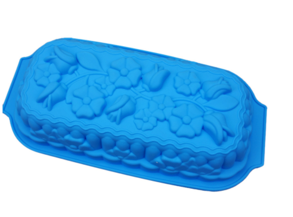 Khuôn Silicon - Đế - Chữ Nhật Hoa