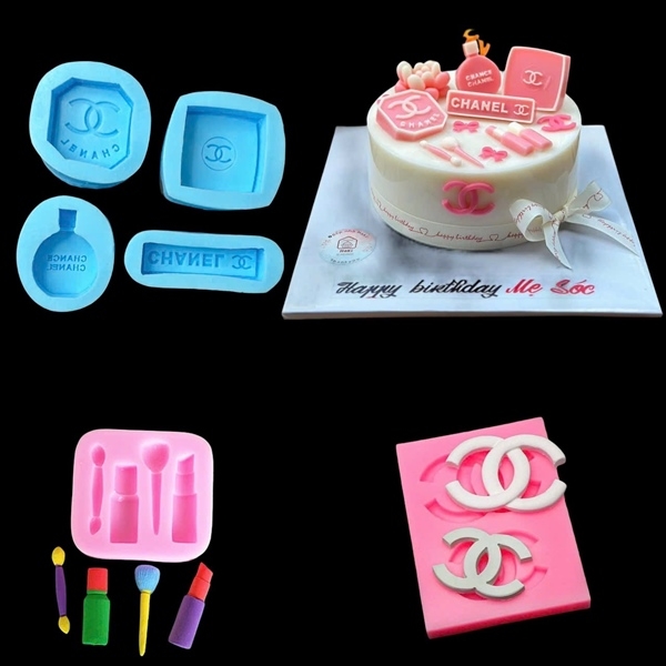 Khuôn Silicon - Trang Điểm - Set 4c SL115