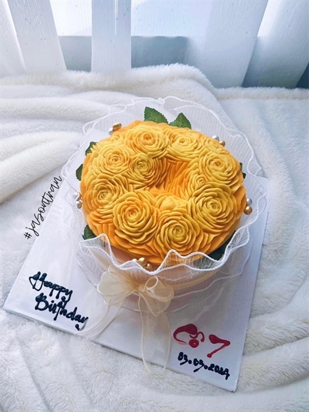 Khuôn Silicon - Mặt Ép Hoa Hồng To 18cm