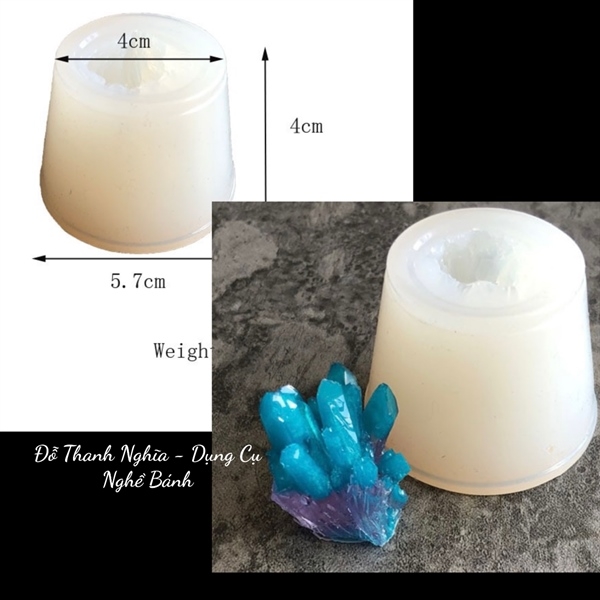 Khuôn Silicon - Ngọn Núi - Bộ 5 Mẫu 1