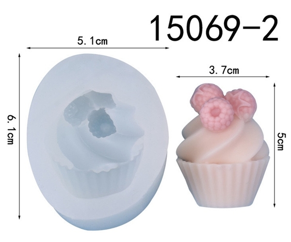 Khuôn Silicon - Cây Kem Việt Quất