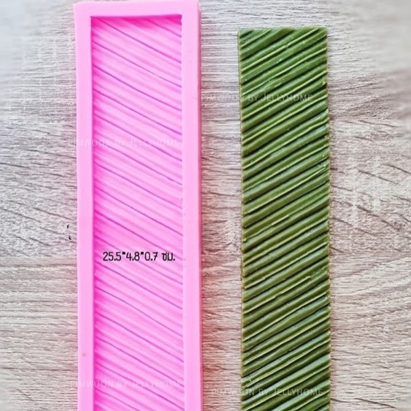 Khuôn Silicon - Lá Chuối - Dài 25.5x4.8cm