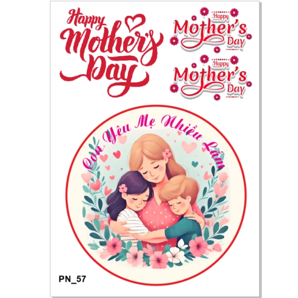 Decal Chủ Đề Phụ Nữ - DPN - DPN57