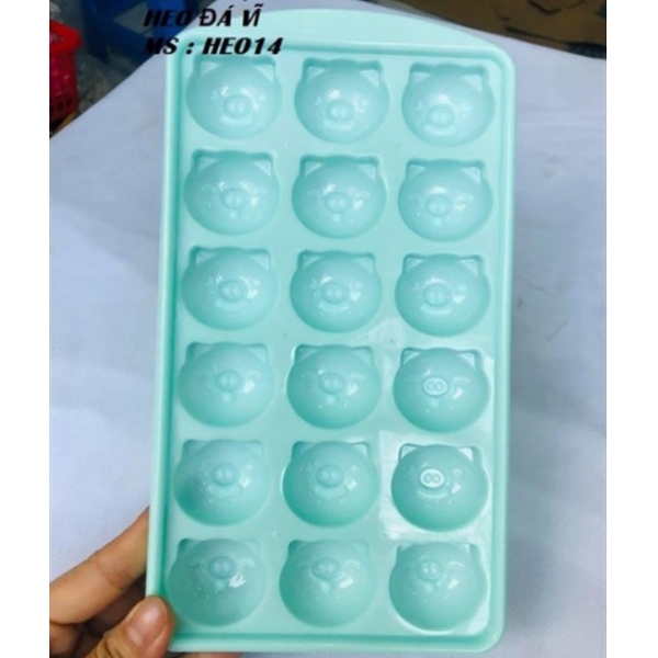 Khay Đá Nhựa VT - KD35 - 18c - Mặt Heo