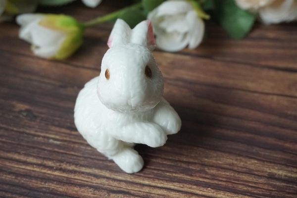 Khuôn Silicon - Động Vật - Con Thỏ Đầu Thẳng