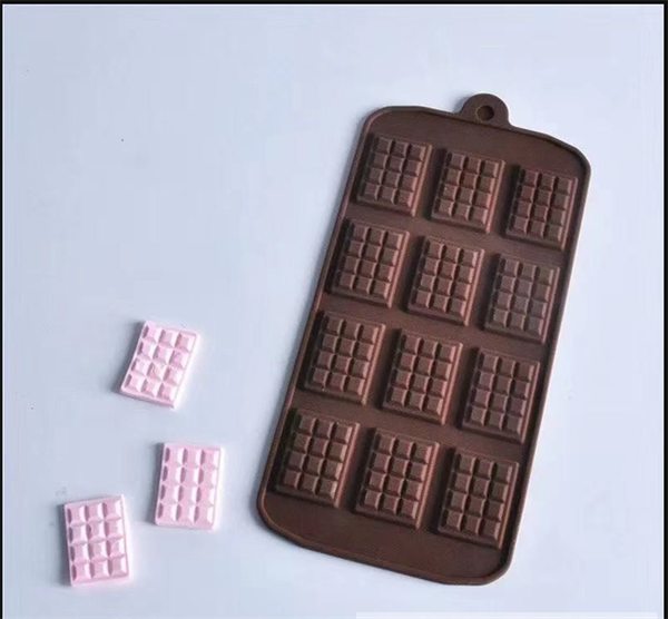 Khuôn Silicon - Kẹo - Vĩ Socola 12c