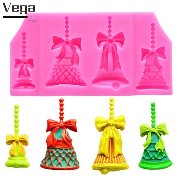 Khuôn Silicon - Noel - Cái Chuông TH 4c