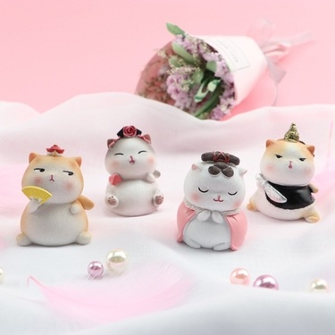 Khuôn Silicon - Động Vật - Mèo Hoàng Hậu 6.3cm