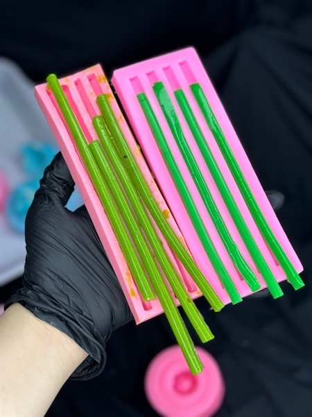 Khuôn Silicon - Cành Nhánh cây tròn Dài - 14.6cm