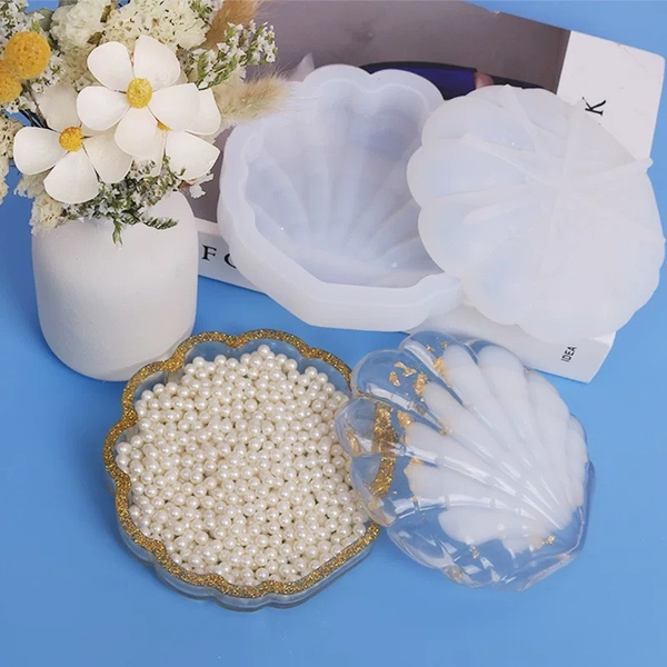 Khuôn Silicon - Biển - Sò - 11cm