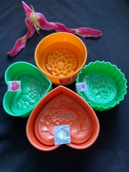 Khuôn Ấn Xôi - Tròn VT - 12cm - Hoa Sen