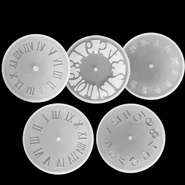 Khuôn Silicon - Đồng Hồ - 15cm