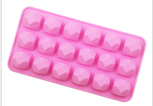 Khuôn Silicon - Mochi - Cầu - Kim Cương - Vuông Cầu 18c- sỏi