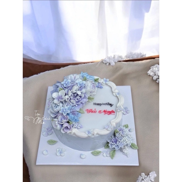 Khuôn Silicon - Viền Chuỗi Dây - Viền Cong  16cm