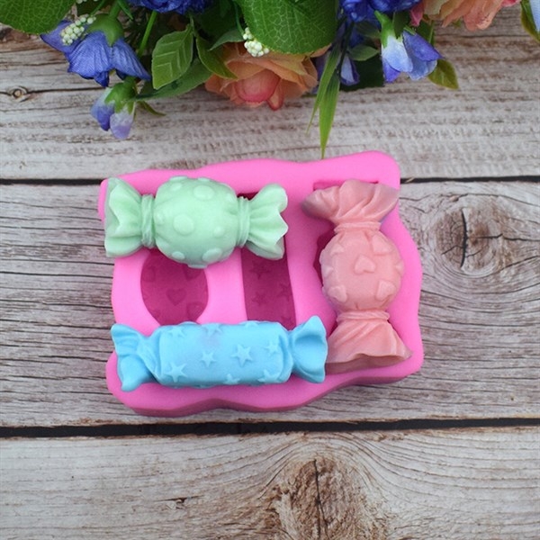 Khuôn Silicon - Kẹo - Xoắn Thẳng 3c