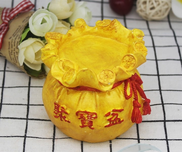 Khuôn Silicon - Túi Vàng - Đại 10.5cm