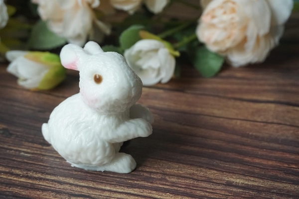 Khuôn Silicon - Động Vật - Con Thỏ Đầu Thẳng