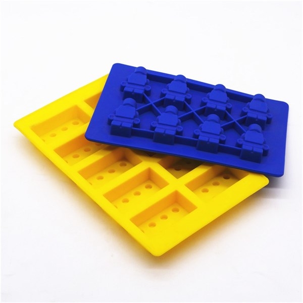 Khuôn Silicon - Em Bé - Lego Robot Vĩ 4cm 8c