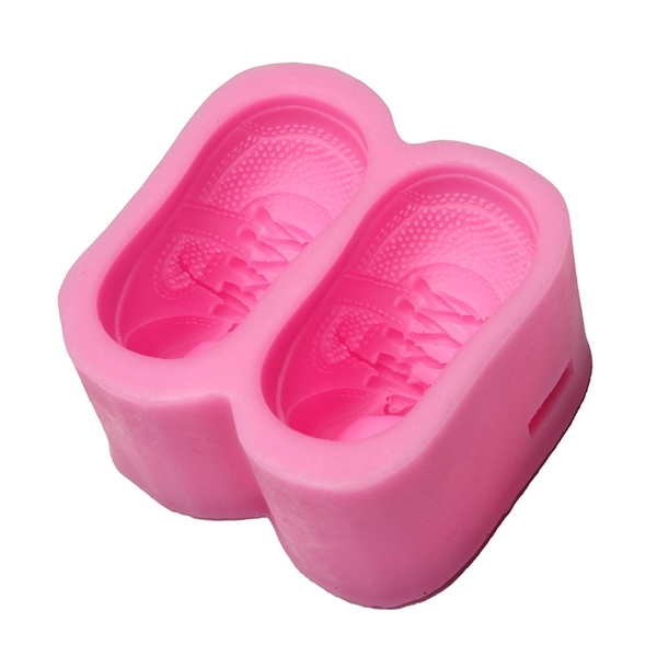 Khuôn Silicon - Em Bé Giày - Đôi Giày Bé Trai 7.2cm