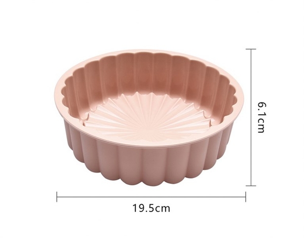 Khuôn Silicon - Đế - Quạt Thanh Viền - Vĩ 19.5cm