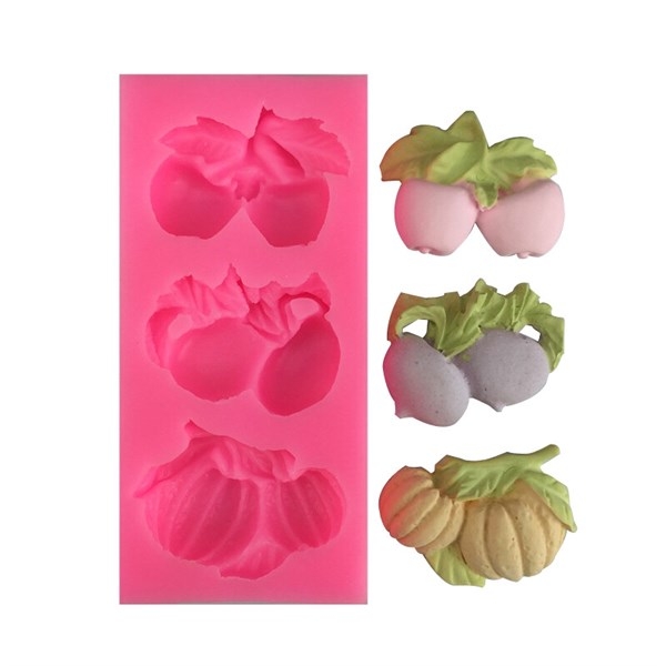 Khuôn Silicon - Rau Củ - Cà Bí 3c