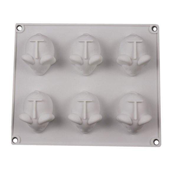 Khuôn Silicon - Động Vật - Chuột Nằm Vĩ 6c 4.5cm