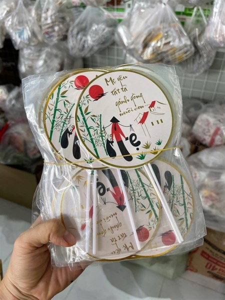 PKC- Set Cắm Mẹ Bảng Tròn Phụ Kiện Trang Trí Bánh