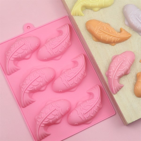 Khuôn Silicon - Biển - Cá Trôi Vĩ 6c - Làm Chè Trôi Thạch
