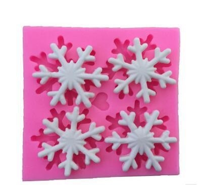 Khuôn Silicon - Noel - Cánh Tuyết Noel - 4c