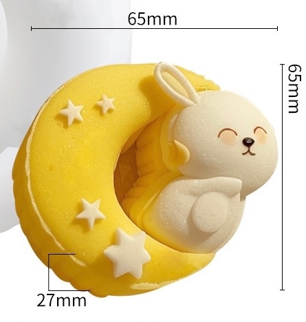 Khuôn Silicon - Động Vật - Con Thỏ 4 Sao