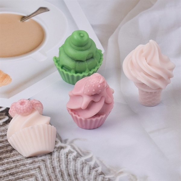 Khuôn Silicon - Cây Kem Xoắn