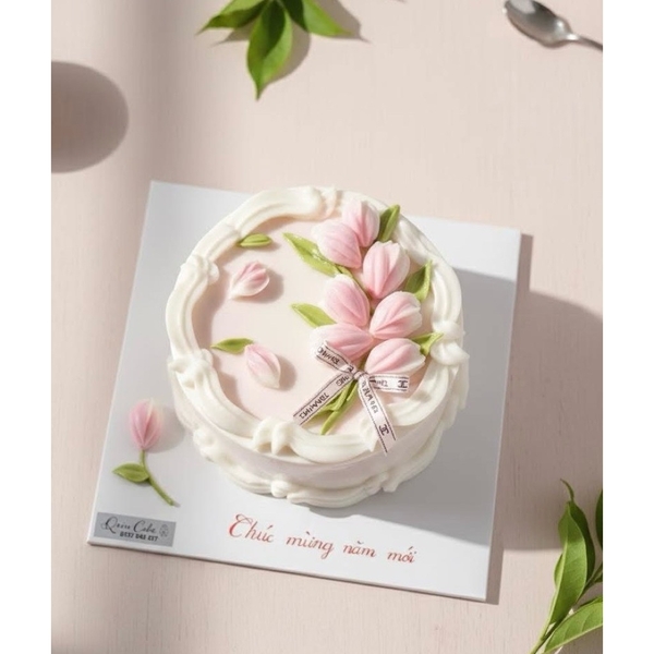 Khuôn Silicon - Viền Chuỗi Dây - Viền Cong  16cm