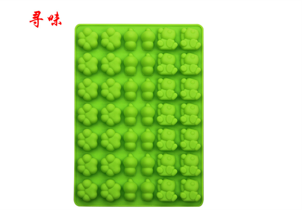 Khuôn Silicon - Động Vật - Gấu Chip 1.5cm 42c