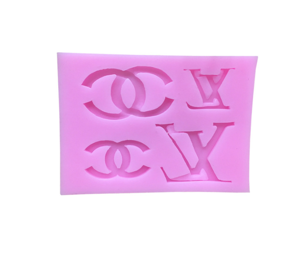 Khuôn Silicon - Logo - Chanel Tim LV Túi Adidas